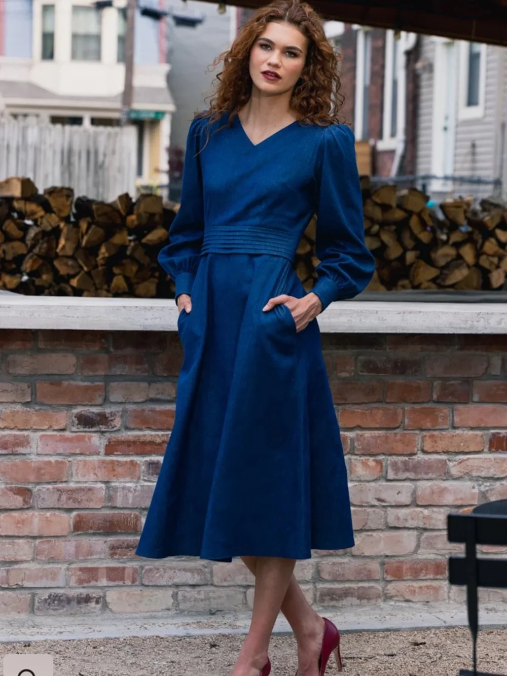 BETTY HANNAH THE ELIZABETH IN
MIDI LENGTH SIZE M NWT - Picture 3 of 11